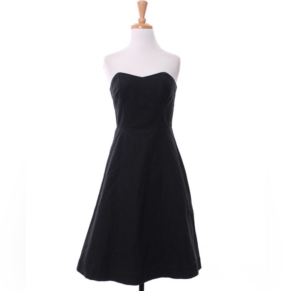 ISAAC MIZRAHI Strapless A-line Dress